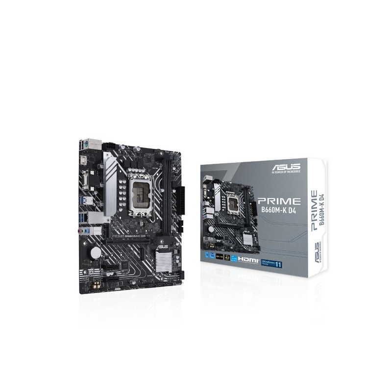 Carte Mère Asus Prime B660M-K D4 (Intel LGA 1700)