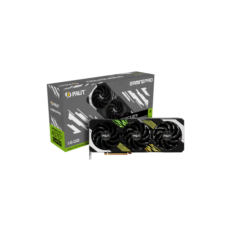 Carte Graphique Nvidia Palit GeForce RTX 4070 Ti Super GamingPro 16Go