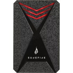 Disque SSD externe SureFire by Verbatim Gaming Bunker RGB - 512Go (Noir)