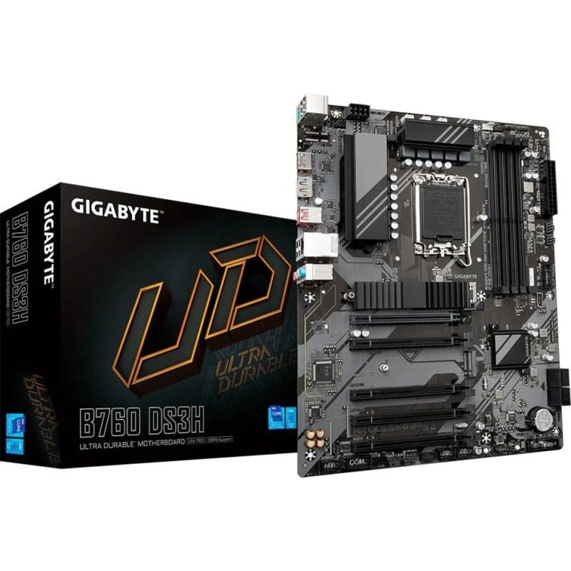 Carte Mère Gigabyte B760 DS3H DDR5 (Intel LGA 1700)