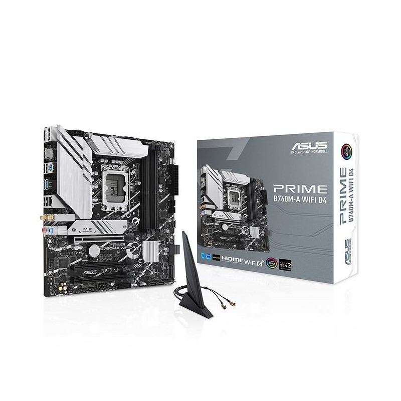 Carte Mère Asus Prime B760M-A WiFi DDR4 (Intel LGA 1700) Micro ATX