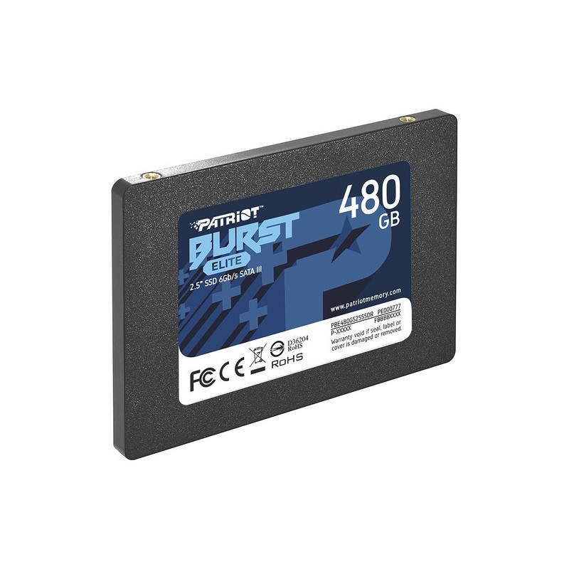 Disque SSD Patriot Burst Elite 480Go - S-ATA 2,5