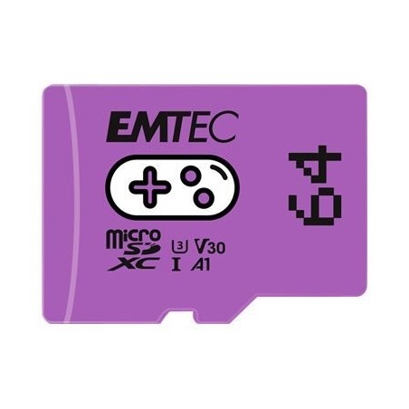 Carte mémoire Micro SD Emtec Gaming - 64Go