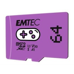 Carte mémoire Micro SD Emtec Gaming - 64Go