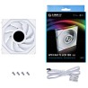 Ventilateur de boitier Lian Li Uni Fan TL LCD RGB - 12cm (Blanc)