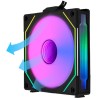 Ventilateur de boitier Lian Li Uni Fan SL-Infinity Reverse RGB - 14cm (Noir)