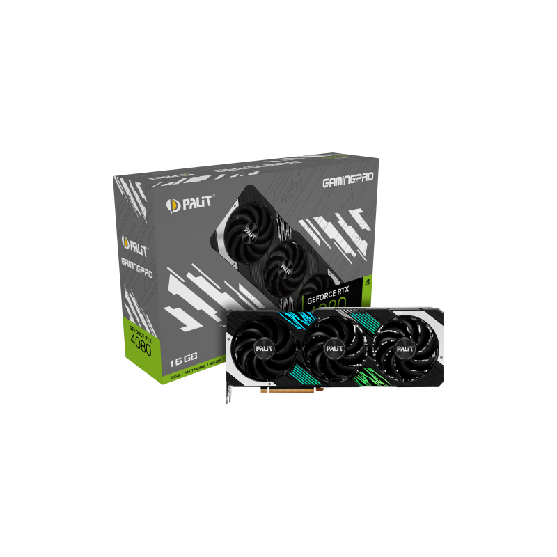 Carte Graphique Nvidia Palit GeForce RTX 4080 GamingPro 16Go