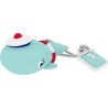 Clé USB 2.0 Emtec M337 Baleine Marinière - 16Go (Bleu)