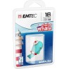 Clé USB 2.0 Emtec M337 Baleine Marinière - 16Go (Bleu)