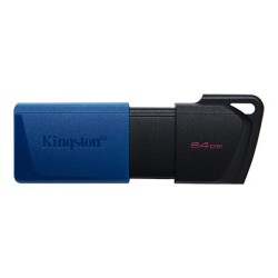 Clé USB 3.2 Kingston DataTraveler Exodia M - 64Go (Bleu/Noir)