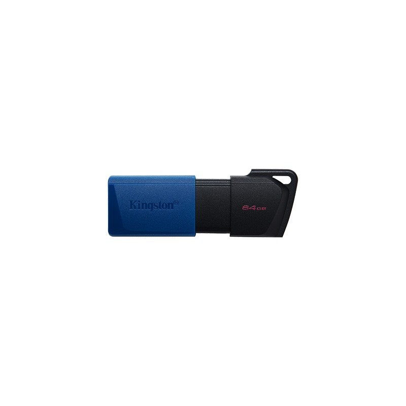 Clé USB 3.2 Kingston DataTraveler Exodia M - 64Go (Bleu/Noir)