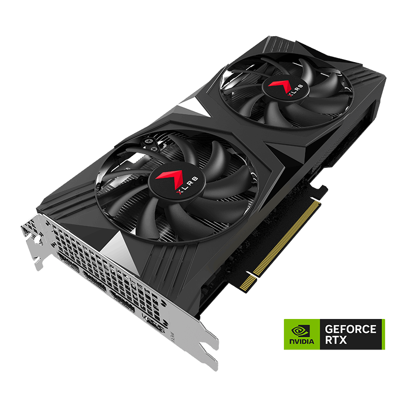 Carte Graphique Nvidia PNY GeForce RTX 4060 Ti Verto Dual Fan OC 8Go