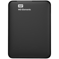 Disque Dur externe Western Digital Elements Portable - 2To  (Noir)