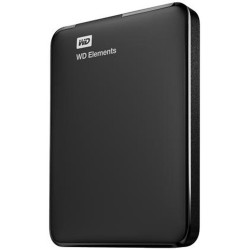 Disque Dur externe Western Digital Elements Portable - 2To  (Noir)