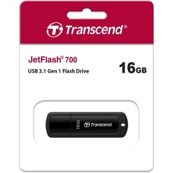 Clé USB 3.0 Transcend JF700 - 16Go (Noir)