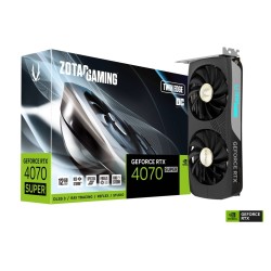 Carte Graphique Nvidia Zotac GeForce RTX 4070 Super Twin Edge OC White 12Go