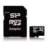 Carte mémoire Micro SD Silicon Power - 32Go avec adaptateur