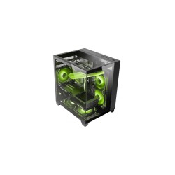 Boitier Mini Tour Micro ATX Mars Gaming MC-3CM avec panneaux vitrés (Noir)