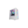 Boitier Mini Tour Micro ATX Mars Gaming MC-Vortex RGB avec panneau vitré (Blanc)