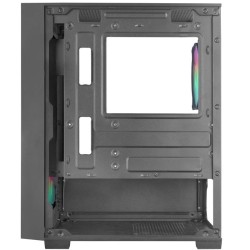 Boitier Mini Tour Micro ATX Mars Gaming MC-Vortex RGB avec panneau vitré (Noir)