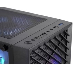 Boitier Mini Tour Micro ATX Mars Gaming MC-Vortex RGB avec panneau vitré (Noir)