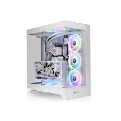 Boitier Moyen Tour E-ATX Thermaltake Centralized Thermal Efficiency E550 avec panneaux vitrés (Blanc)