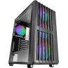 Boitier Moyen Tour ATX Mars Gaming MC-Vault RGB avec panneau vitré (Noir)