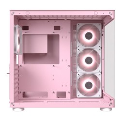 Boitier Moyen Tour ATX Cougar FV150 RGB avec panneaux vitrés (Rose)