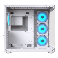 Boitier Moyen Tour ATX Cougar FV150 RGB avec panneaux vitrés (Blanc)