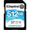 Carte mémoire SD Kingston Canvas Go! - 512Go