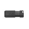 Clé USB 2.0 Verbatim PinStripe - 128Go (Noir)