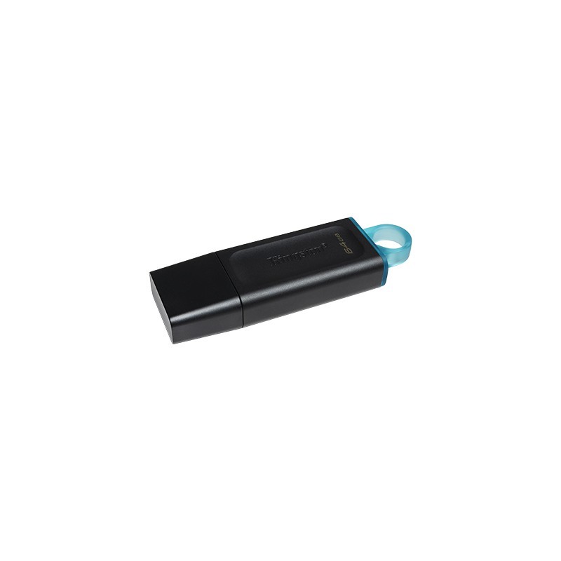 Clé USB 3.2 Kingston DataTraveler Exodia - 64Go (Bleu/Noir)