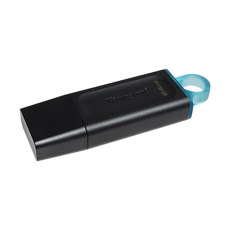 Clé USB 3.2 Kingston DataTraveler Exodia - 64Go (Bleu/Noir)