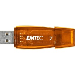 Clé USB 2.0 Emtec C410 Color Mix - 4Go (Orange)