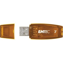 Clé USB 2.0 Emtec C410 Color Mix - 4Go (Orange)