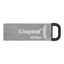 Clé USB 3.2 Kingston DataTraveler Kyson - 64Go (Gris/Noir)