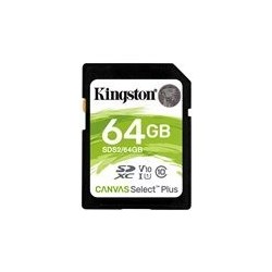 Carte mémoire SD Kingston Canvas Select Plus - 64Go