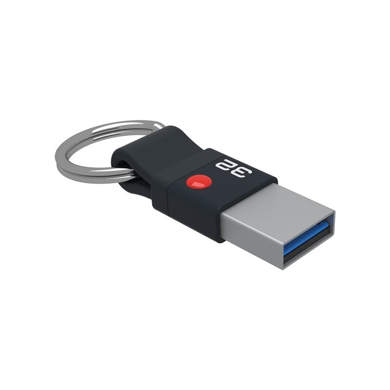 Clé USB 3.0 Emtec T100 Nano Ring - 32Go (Noir)