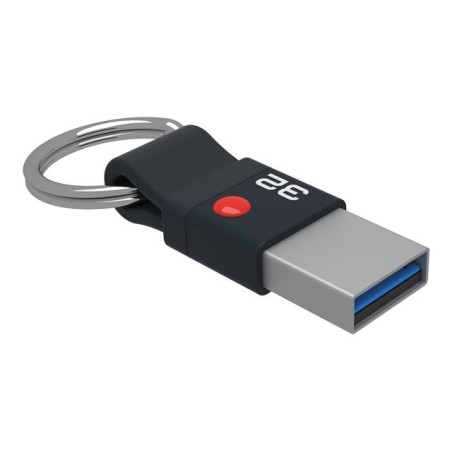 Clé USB 3.0 Emtec T100 Nano Ring - 32Go (Noir)