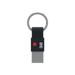 Clé USB 3.0 Emtec T100 Nano Ring - 32Go (Noir)