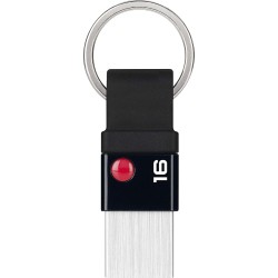 Clé USB 3.0 Emtec T100 Nano Ring - 16Go (Noir)