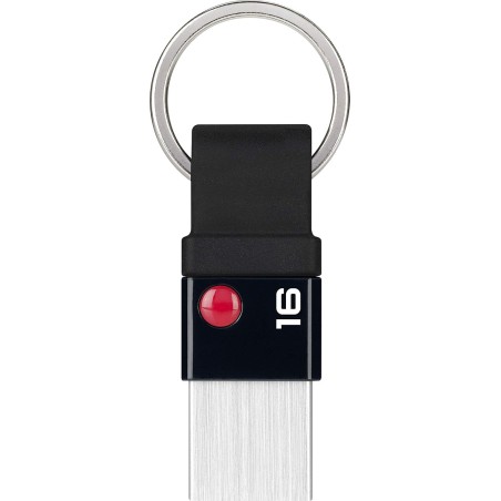 Clé USB 3.0 Emtec T100 Nano Ring - 16Go (Noir)