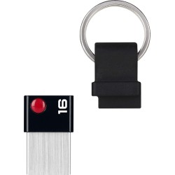 Clé USB 3.0 Emtec T100 Nano Ring - 16Go (Noir)