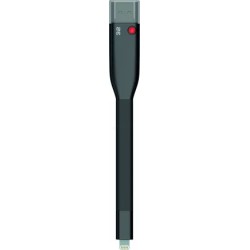 Clé USB 3.0 Emtec Dual Lightning iCobra2 T500 - 32Go (Noir)