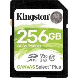 Carte mémoire SD Kingston Canvas Select Plus - 256Go