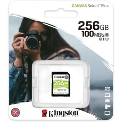 Carte mémoire SD Kingston Canvas Select Plus - 256Go