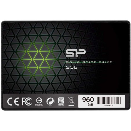 Disque SSD Silicon Power Slim S56 120Go - S-ATA 2,5