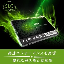 Disque SSD Silicon Power Slim S56 120Go - S-ATA 2,5