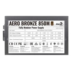 Alimentation ATX AeroCool Aero Bronze 850M - 850W