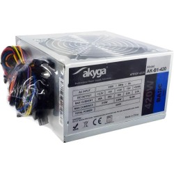 Alimentation ATX Akyga Basic AK-B1 - 450W (Gris)